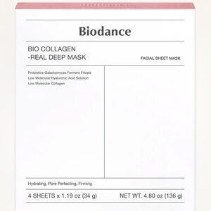 ⭐️ 2 for $20 ⭐️ Biodance Bio Collagen Real Deep Mask (Set of 4)